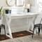 Walker Edison 48" White Modern Wood Computer Desk